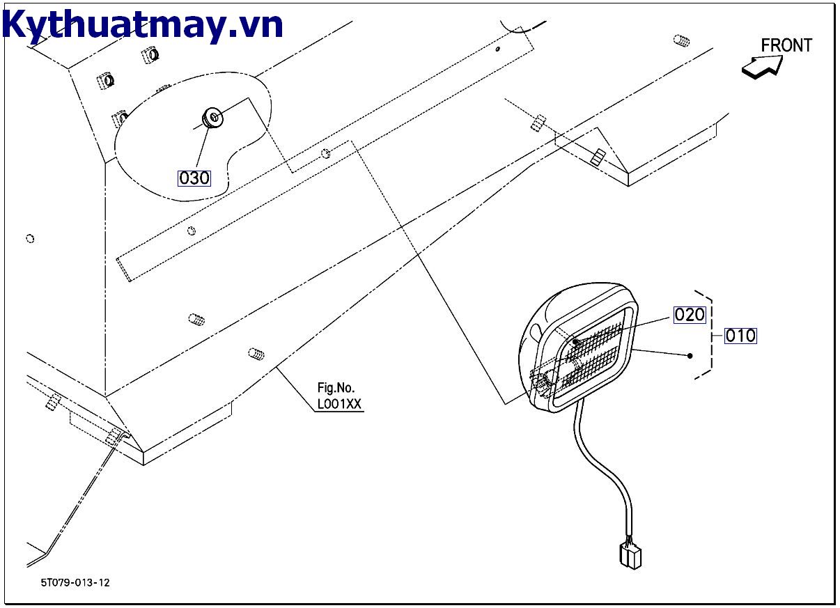 đèn tác nghiệp ( phễu nạp liệu)